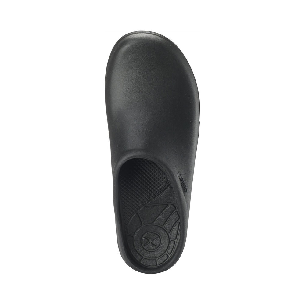 Aetrex Women's Bondi Orthotic Clogs - Black | USA 1B2BTI2